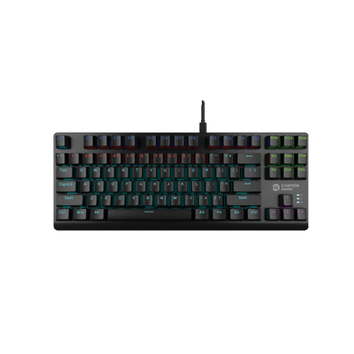 Безжична геймърска клавиатура Canyon SKB-2 TKL , черен, 2005291485020910 07 