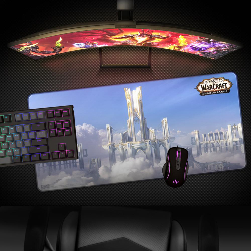 World of WarCraft Shadowlands Bastion XL Gaming Mouse Pad, 2005292910016331 02  — OK Office World of WarCraft Shadowlands Bastion XL Gaming Mouse Pad, 2005292910016331 02