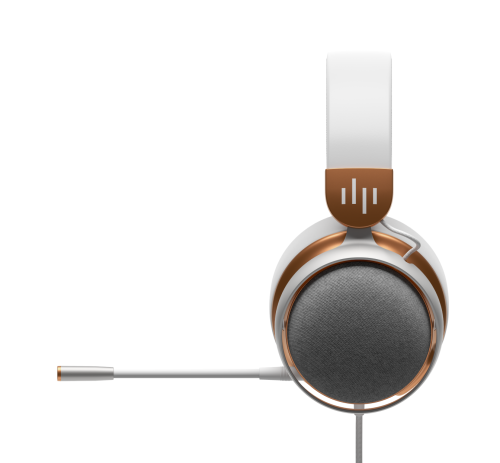 Dark Project Sono Gaming Headphones, White/Gold, 2005292910033659 07  — OK Office Dark Project Sono Gaming Headphones, White/Gold, 2005292910033659 07