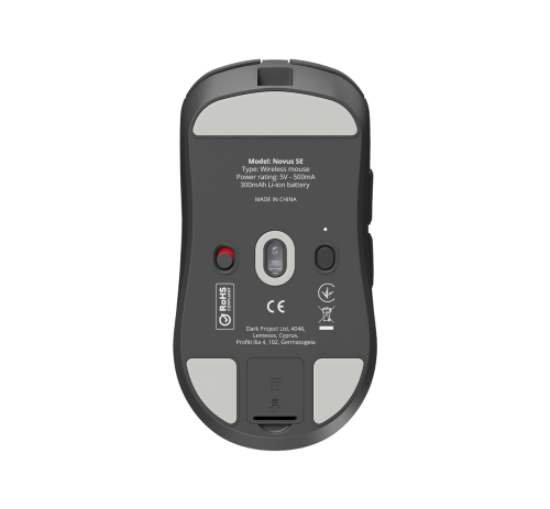 Безжична геймърска мишка Dark Project Novus SE, черен, 2005292910036117 02  — OK Office Безжична геймърска мишка Dark Project Novus SE, черен, 2005292910036117 02
