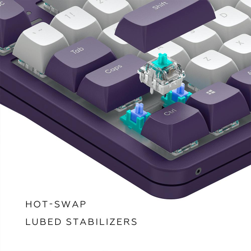 Dark Project ALU87A Violet Gaming Keyboard, 2005292910036360 04 