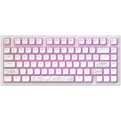 Dark Project ALU81A Terra Nostra Gaming Keyboard, White