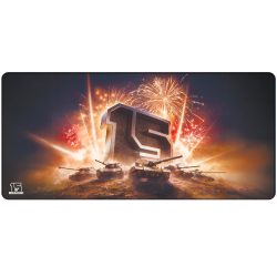 World of Tanks 15 Anniversary Gaming Mousepad  XL