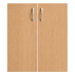 Base universal doors 66/76 2pcs beech, 1000000000053914 04 