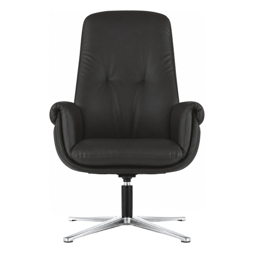 Fiora conference chair eco leather black, 1000000000053970 02 