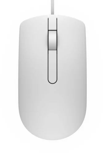 Мишка Dell MS116 Optical Mouse White, 2005397063763634 02 