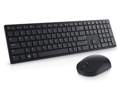 Комплект Dell KM5221W Bulgarian безжична клавиатура + мишка, черен