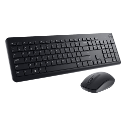 Dell KM3322W BG wireless set, Black