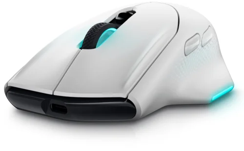 Безжична геймърска мишка Dell Alienware AW620M, бял, 2005397184755952 06 