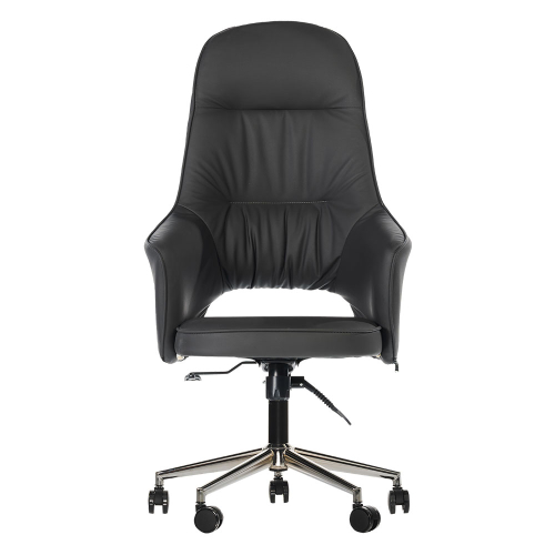Стол GS Merano Chrome еко кожа черен, 1000000000053974 02 