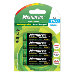 Rechargeable battery Memorex AA/R6 1100