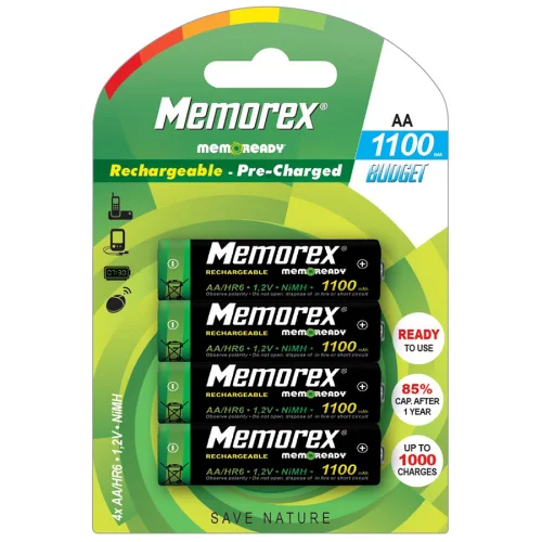 Акумулаторна батерия Memorex AA/R6 1100, 1000000000038642