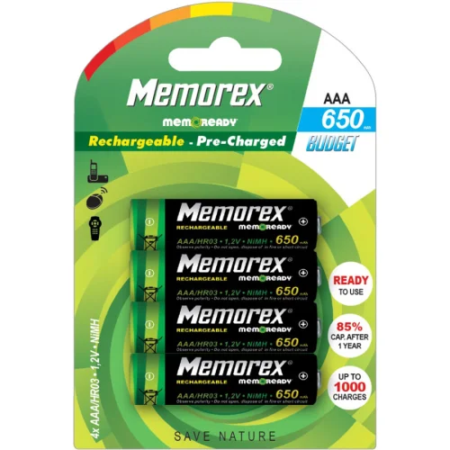 Rechargeable battery Memorex AAA/R03 650, 1000000000039473