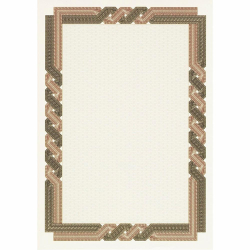 Сертификат спирала brown/beige 25л