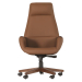 Стол GS Orinoko Wood еко кожа кафяв, 1000000000054172 07 