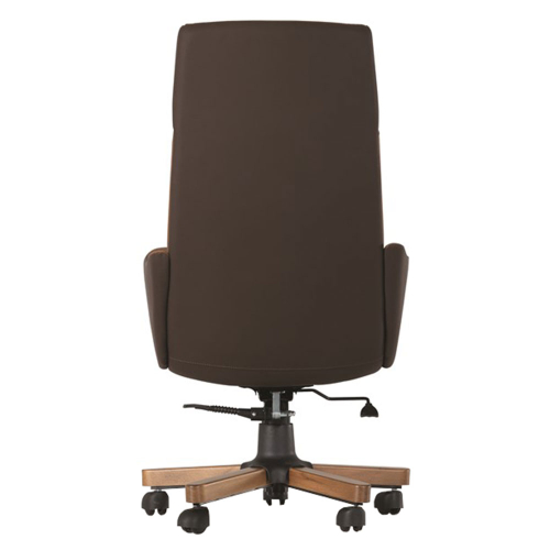 Стол GS Salado Wood еко кожа кафяв, 1000000000054182 05 