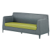 Диван GS Sofa двойка еко кожа сивозелен, 1000000000054235 02 