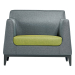 Фотьойл GS Sofa еко кожа сивозелен, 1000000000054246 02 