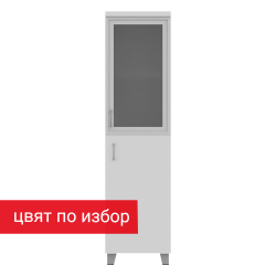 Стелаж GS Standart 40/41/156врата+стъкло
