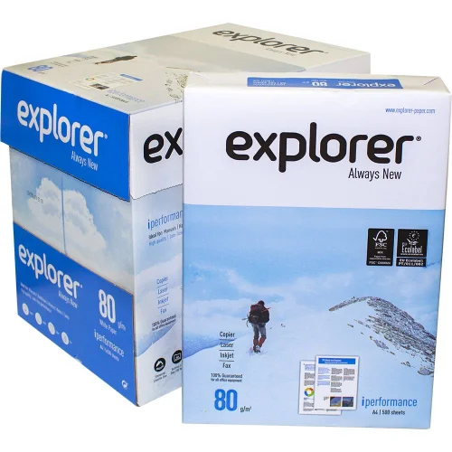 Хартия Explorer A4 80гр 500 листа, 1000000000001436 08 