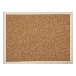 Коркова дъска с дървена рамка 90/120см