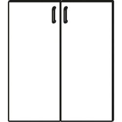 Standart Doors 66/76 2 pcs. beige