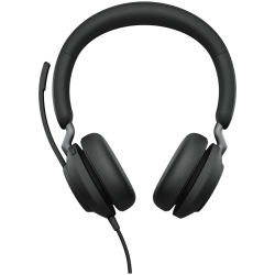 Слушалки Jabra Evolve2 40 SE Stereo, USB-C, черен