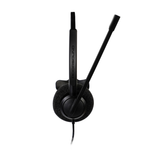 Addasound Crystal 2731 Mono Headphones, Black, 2005712562127310 03  — OK Office Addasound Crystal 2731 Mono Headphones, Black, 2005712562127310 03