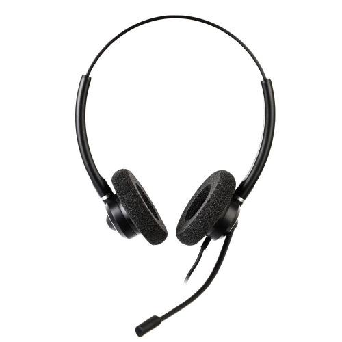 Addasound Crystal 2732 Duo Headphones, Black, 2005712562127327 02  — OK Office Addasound Crystal 2732 Duo Headphones, Black, 2005712562127327 02