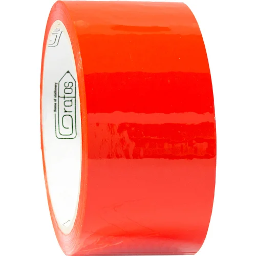 Tape 48mm/60m red, 1000000000005816