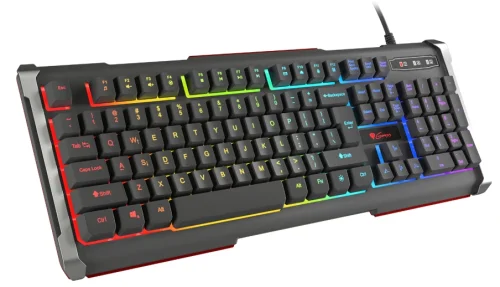 Genesis Gaming Keyboard Rhod 400 Rgb Backlight Us Layout, 2005901969408287