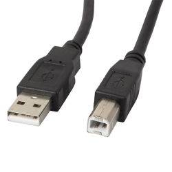 Кабел USB Lanberg 2.0 A/B 1.8M