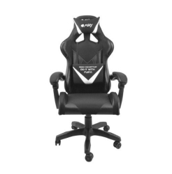 Геймърски стол Fury Avenger L, черно/бял