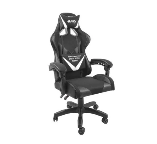 Стол Fury Gaming Chair Avenger L Black-White, 2005901969426816 02 