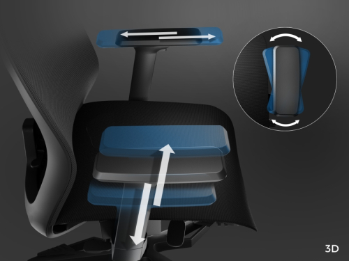 Genesis Ergonomic Gaming Chair Astat 700, Black, 2005901969435344 10  — OK Office Genesis Ergonomic Gaming Chair Astat 700, Black, 2005901969435344 10
