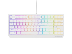 Геймърска клавиатура Genesis Thor 230 TKL, Brown Outemu Hot Swap, Silent, бял