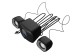 Тонколони Natec Speakers Pug 11W 2.1, черен, 2005901969443844 06 