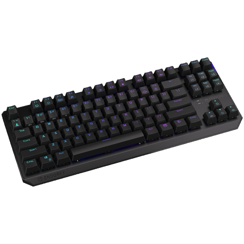 Endorfy Wireless Gaming Keyboard Thock TKL Red, Black, 2005903018666587 02 