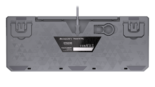 Endorfy mechanical keyboard Thock V2 TKL Red switch, 2005903018667164 11 