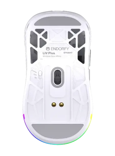 Безжична геймърска мишка Endorfy LIV Plus, бял, 2005903018667782 03 