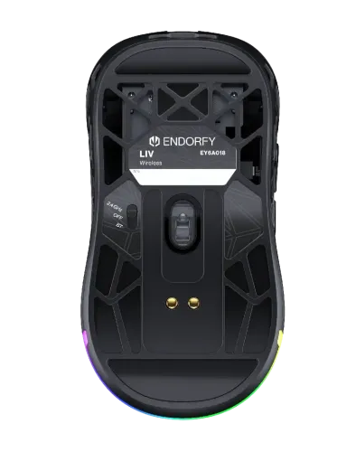 Endorfy Wireless Gaming Mouse LIV, Black, 2005903018667799 04 