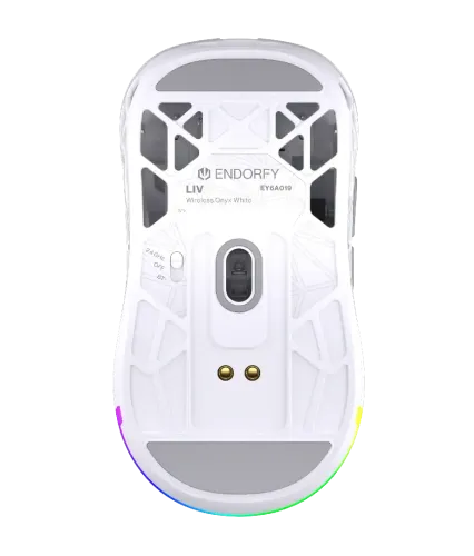 Endorfy Wireless Gaming Mouse LIV, Onyx White, 2005903018667805 03 