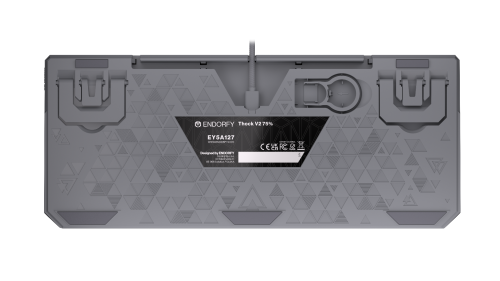 Endorfy mechanical keyboard Thock V2 75%, Red switch, 2005903018668154 11 