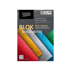 Дизайнерски блок Holographic А4 5цв 15л