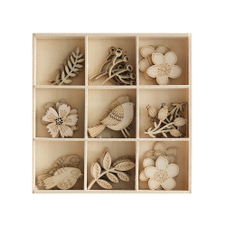 Фигурки GP дървени Garden 45 броя