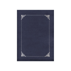 Папка за сертификат 220417 тъмносин 10бр