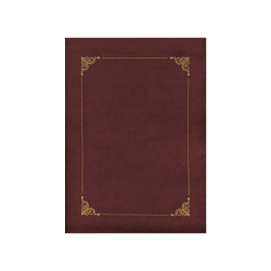 Certificate Folder 220416 Burgundy 10pcs