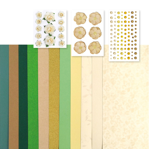 Самозалепващи кристали 3–6мм 104бр жълт, 1000000000051879 02 