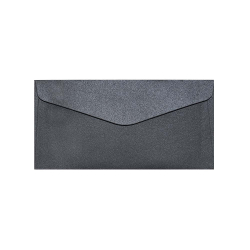 Плик DL 150гр перлено черен 10бр