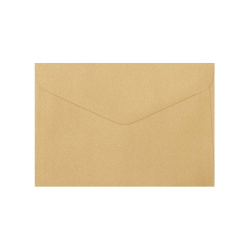 Плик C6 150гр перленo злато 10бр